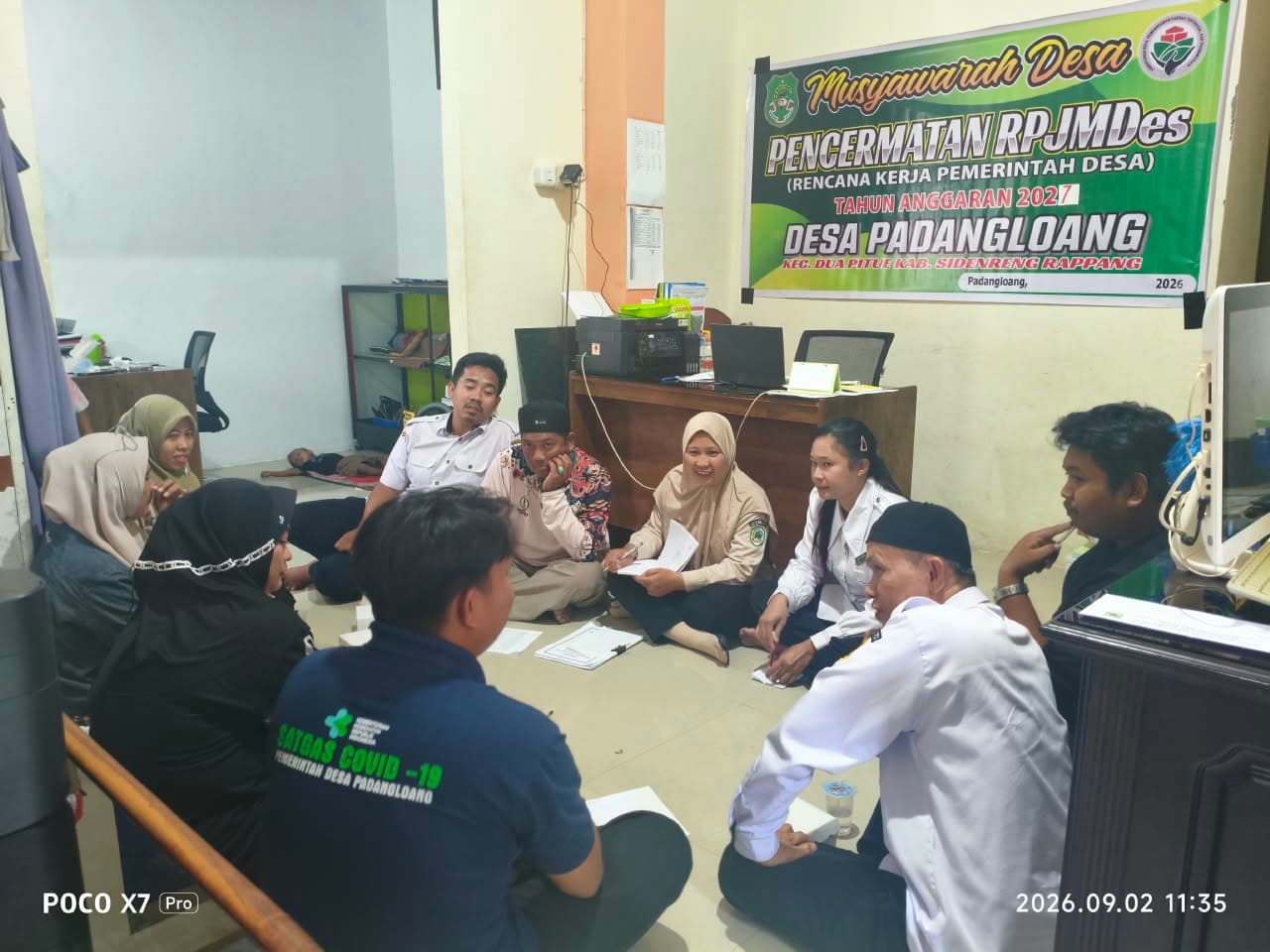 PENCERMATAN RPJMDes (Rencana Kerja Pemerintah Desa) Tahun Anggaran 2027 Oleh Tim Penyusun RKPDes
